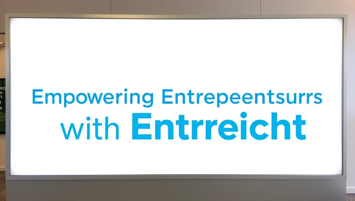 empowering entrepreneurs with entretech