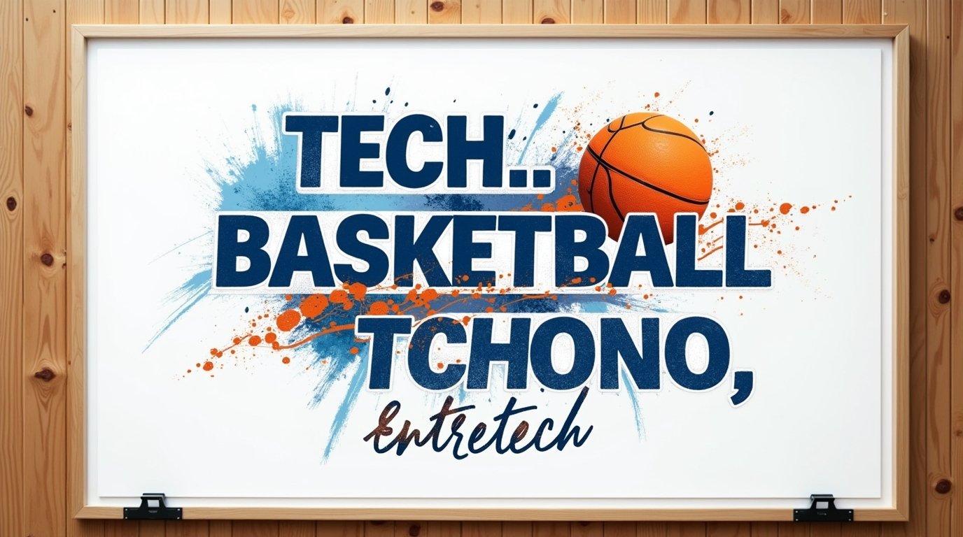 Basketball Tech Sign Tech Basketball Sports Technology Entretech: Revolutionizing Modern ...